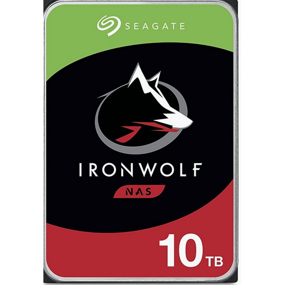 HDD e brendshme 10TB Seagate IronWolf ST10000VN000 / 7200RPM / 256MB NAS