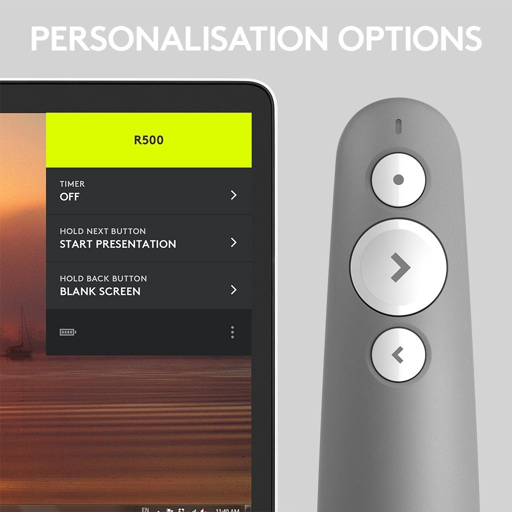 Telekomand për prezantime Logitech R500, wireless - Figura 4
