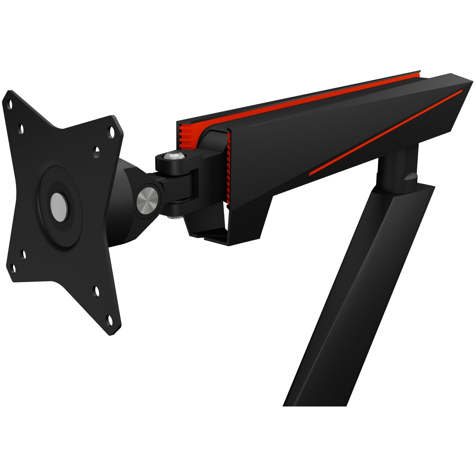 Mbajtëse për Monitor ICY BOX Gaming 32" 8KG USB3.0 RGB Light - Figura 2