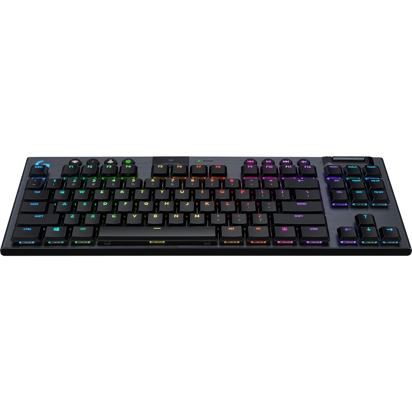 Tastierë Gaming Logitech G915 TKL RGB / QWERTZ / German Language - Zezë - Figura 2