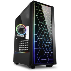Kasë Midi Sharkoon RGB LIT 100