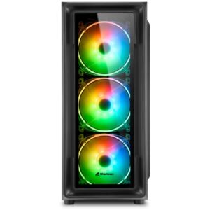Kasë Midi Sharkoon TK4, RGB