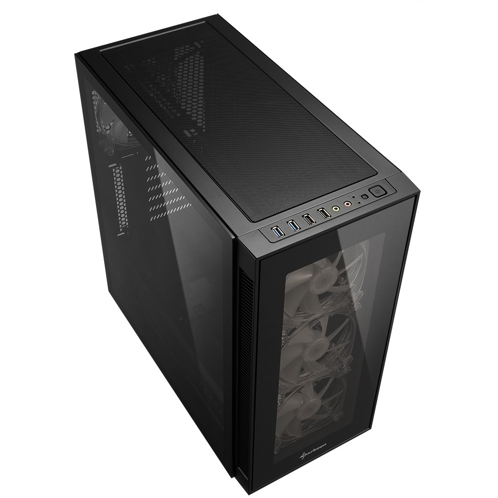 Kasë Midi Sharkoon TG5 Pro RGB - Figura 3
