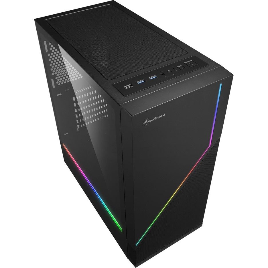 Kasë Midi Sharkoon RGB FLOW - Figura 2