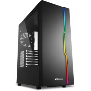 Kasë Midi Sharkoon RGB Slider MDT