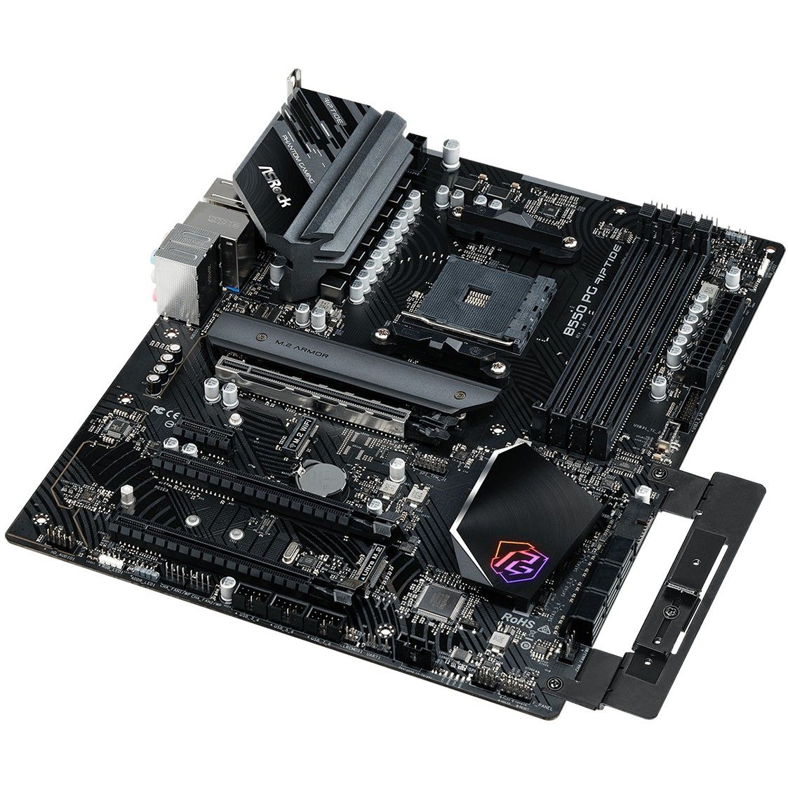 Pllakë Amë AMD ASRock B550 PG Riptide / ATX / AM4 / DDR4