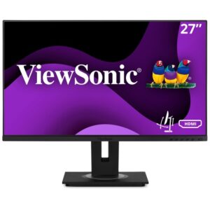 Monitor ViewSonic VG2748a-2 68.58cm/27'' (1920x1080) 16:9 5ms IPS VGA HDMI DisplayPort USB-Hub VESA Pivot Speaker Full HD