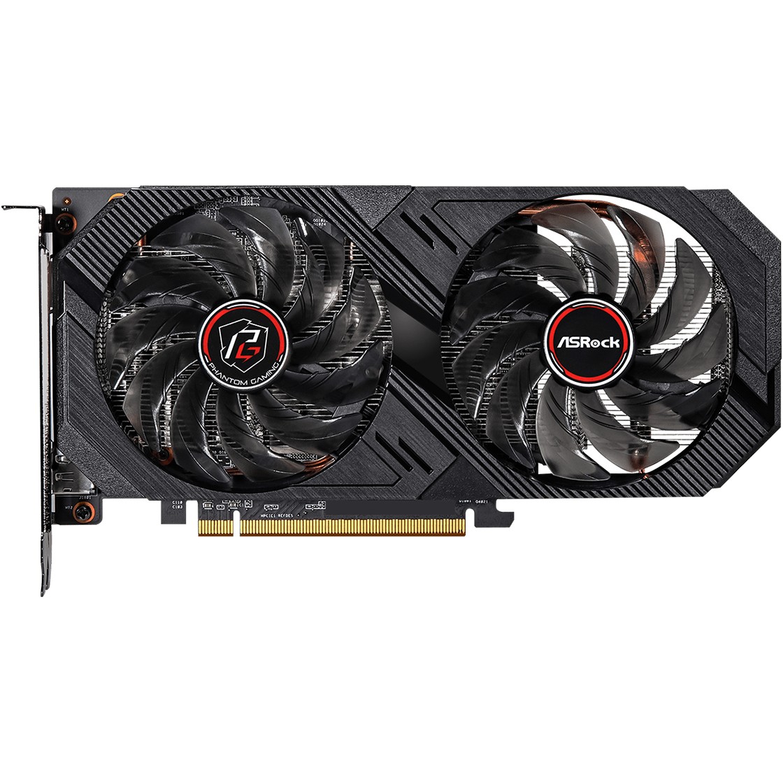 Kartelë Grafike (GPU) RX 6500 XT 4GB ASRock Phantom Gaming D OC | GDDR6 - Zezë - Figura 2