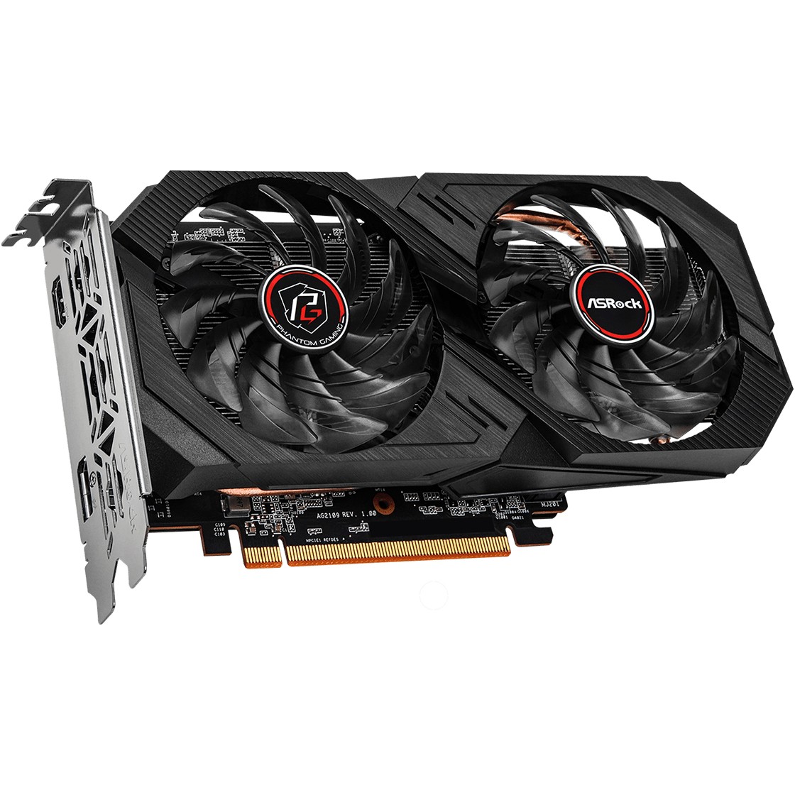 Kartelë Grafike (GPU) RX 6500 XT 4GB ASRock Phantom Gaming D OC | GDDR6 - Zezë - Figura 3