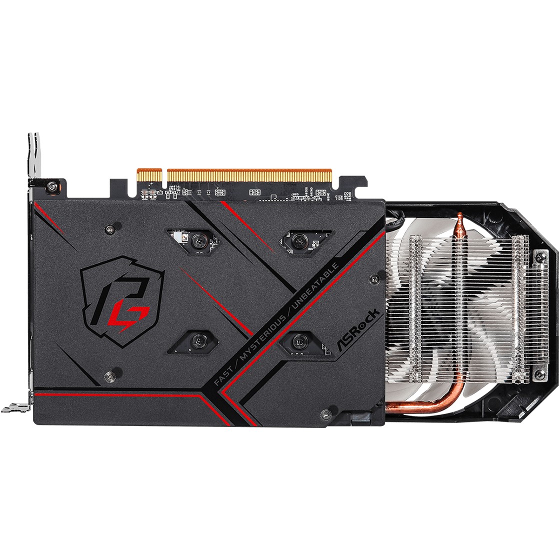 Kartelë Grafike (GPU) RX 6500 XT 4GB ASRock Phantom Gaming D OC | GDDR6 - Zezë - Figura 4