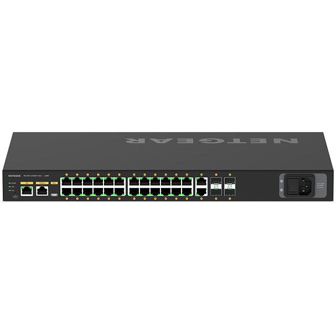 Switch Netgear AV Line M4250-26G4F PoE / Managed Rackmount (24+4 Ports) - Figura 2