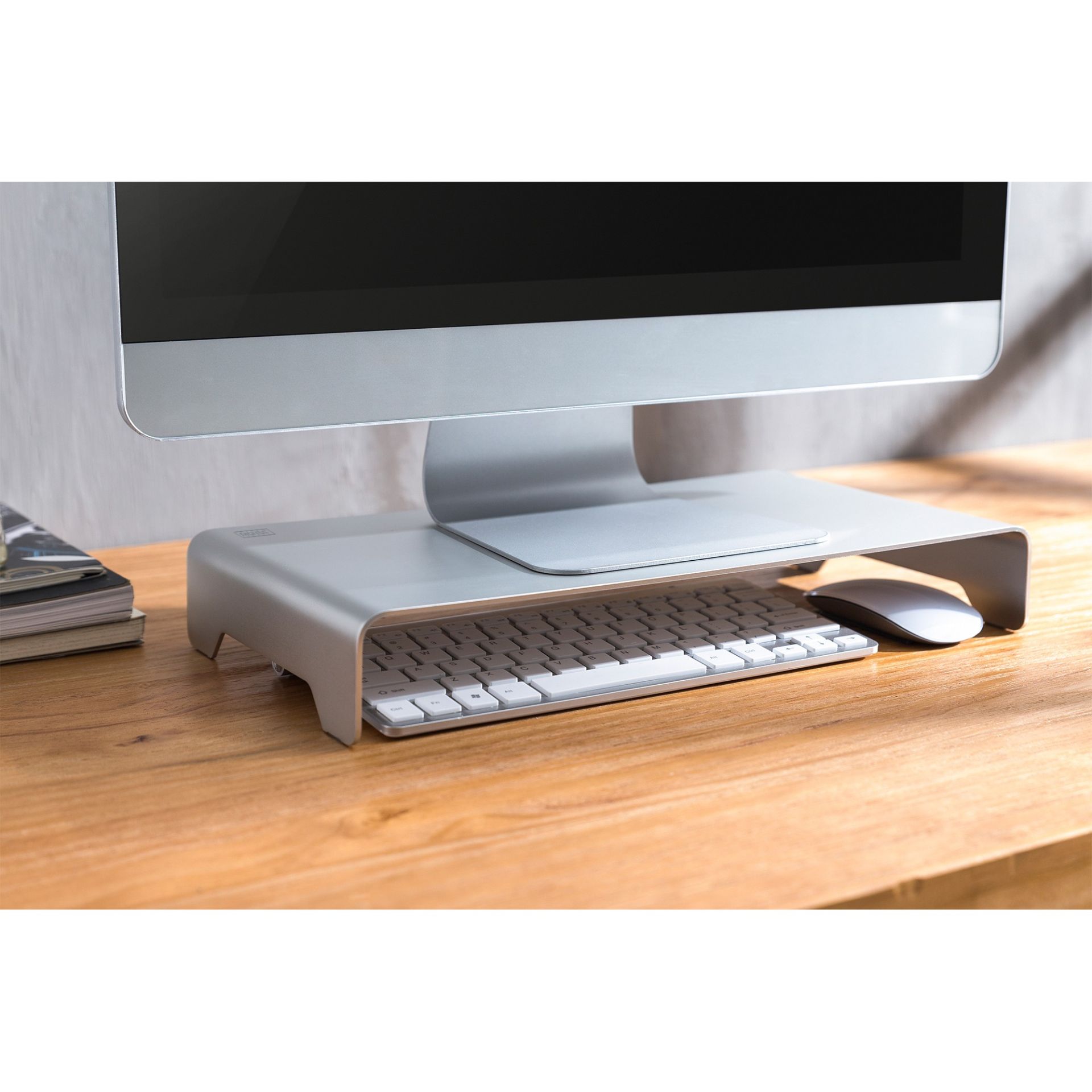 Mbajtëse për Monitor Digitus Aluminum Monitor Riser – Supports up to 10kg - Figura 3