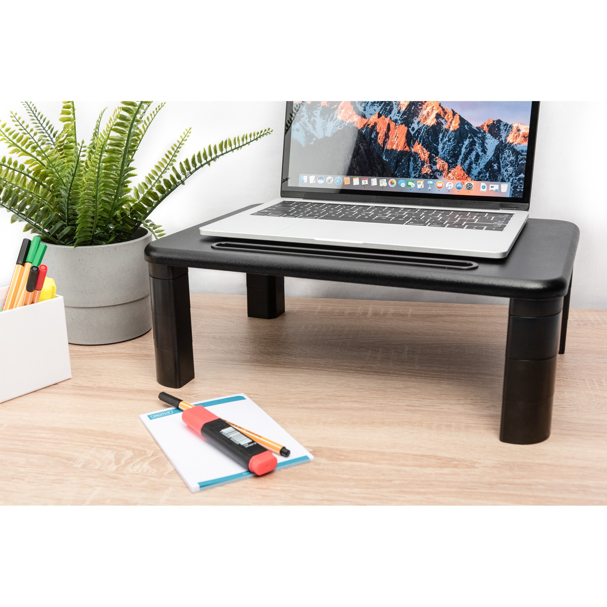Monitorerhöhung Digitus höhenverstellbar Black - Figura 2