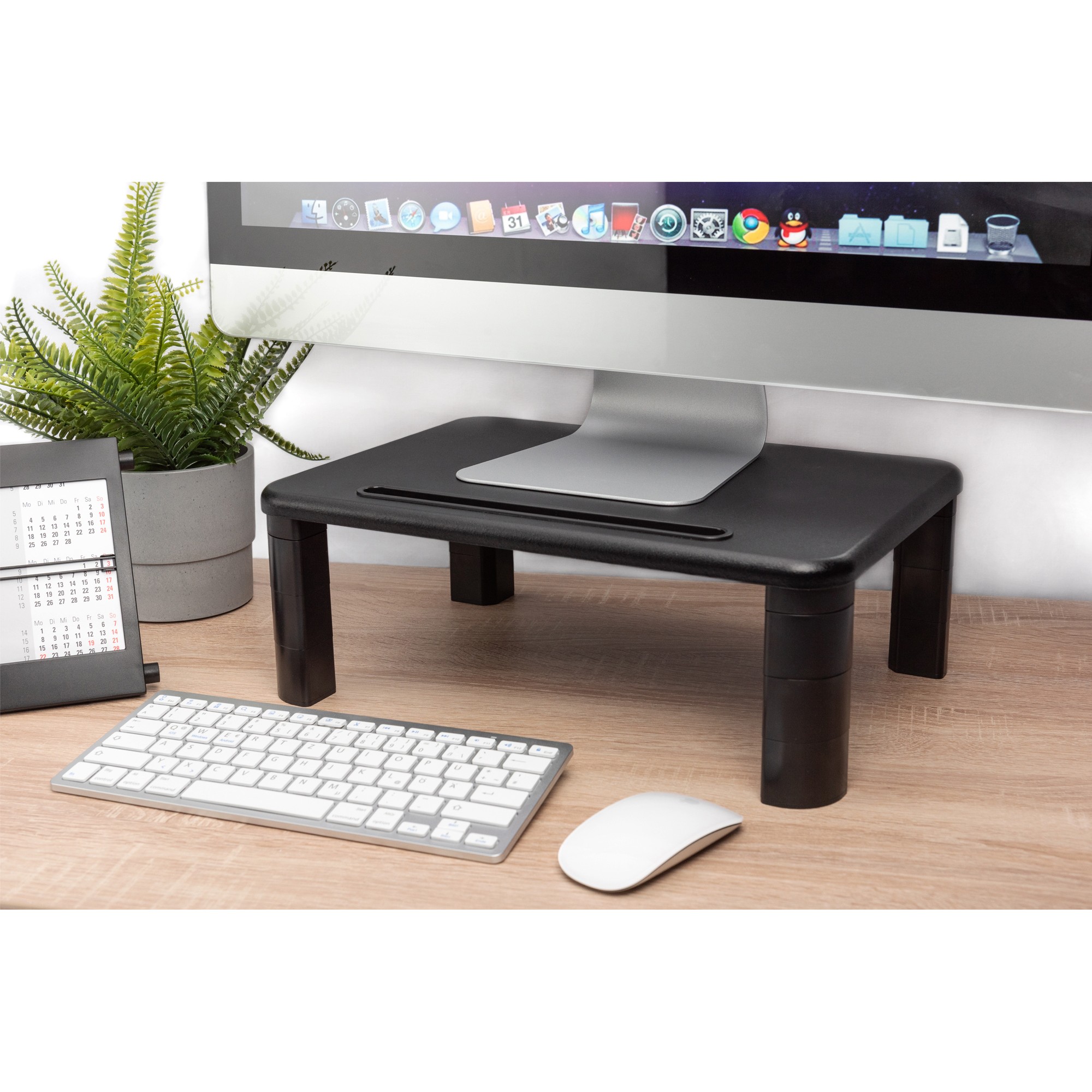 Monitorerhöhung Digitus höhenverstellbar Black - Figura 3