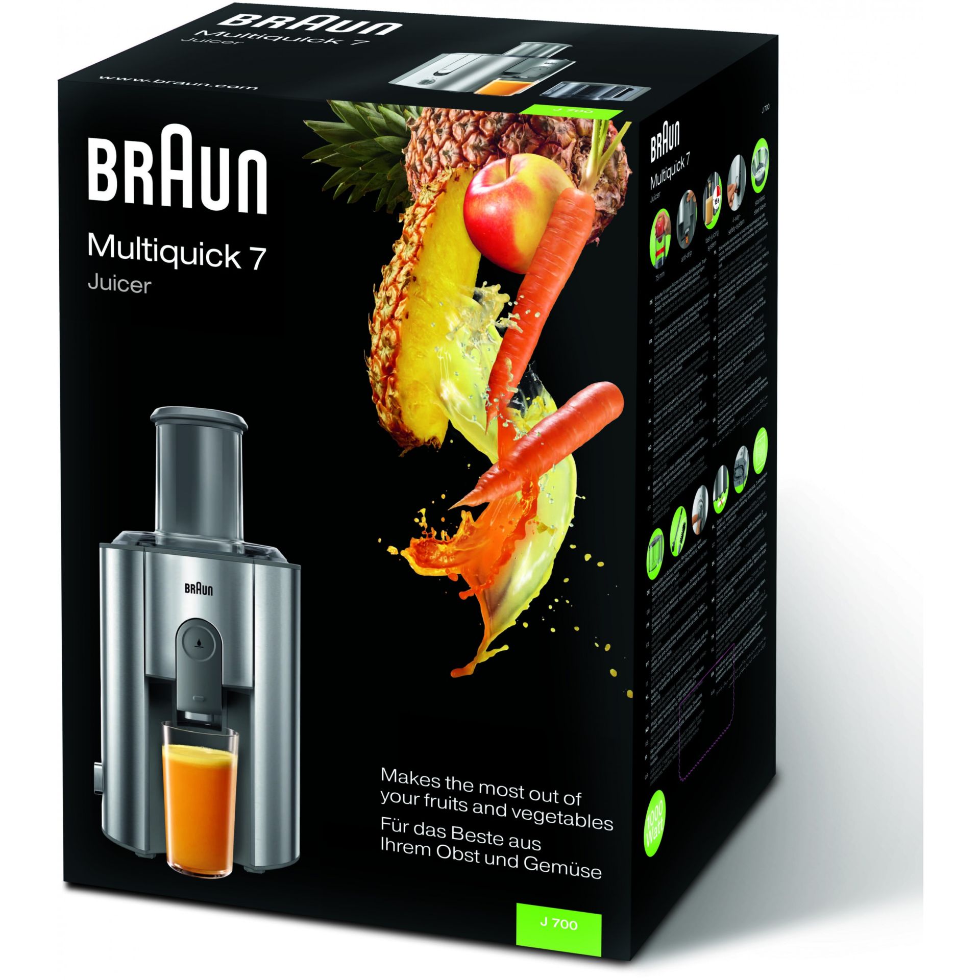 Braun Multiquick J700 Juicer / Fruit Extractor - Figura 3
