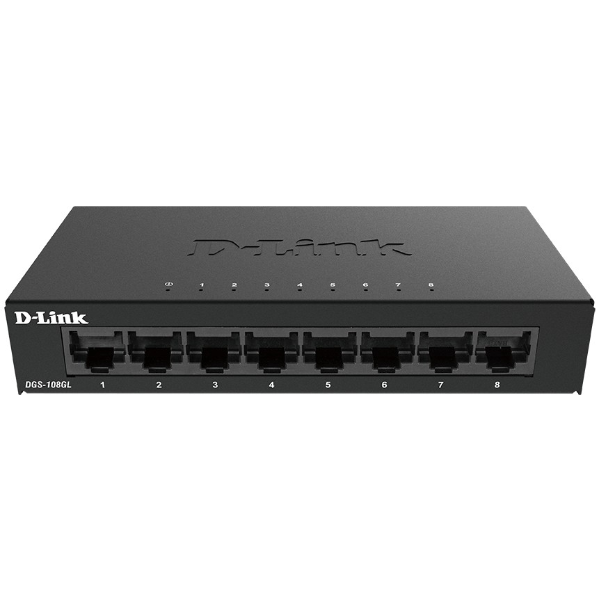 Switch D-Link DGS-108GL, 8 porte