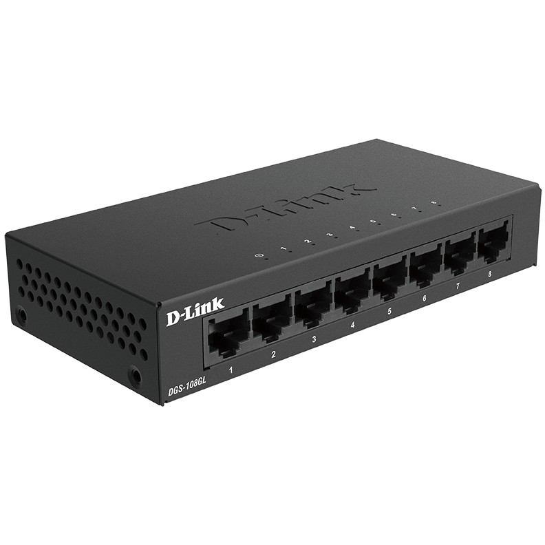 Switch D-Link DGS-108GL, 8 porte - Figura 2
