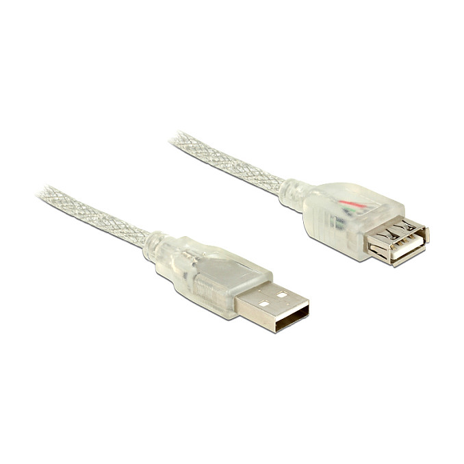 Kabllo USB DELOCK USB 2.0 / USB-A(M) → USB-A(F) / 5m