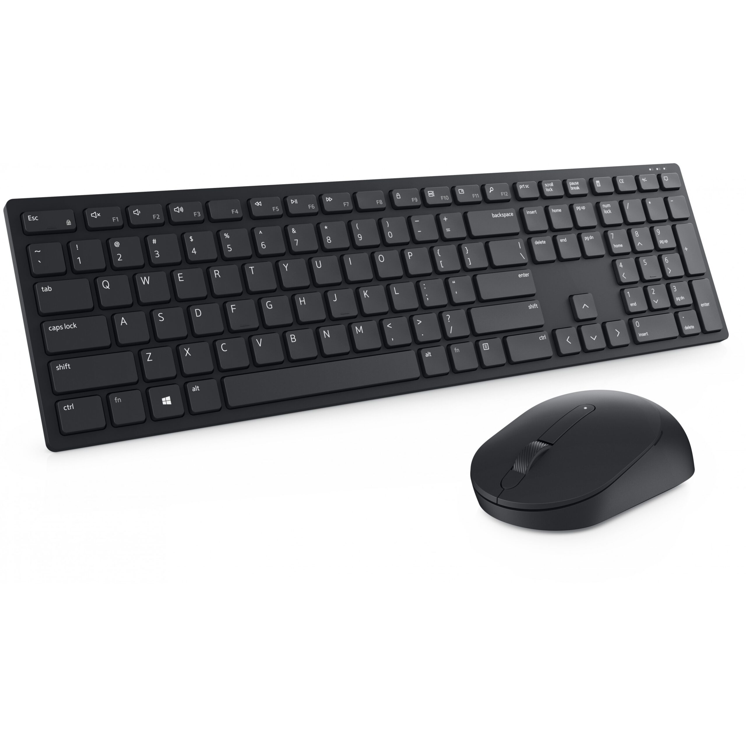 Combo (Tastierë & Maus) Dell Pro KM5221W Wireless / QWERTZ DE - Zezë - Figura 4