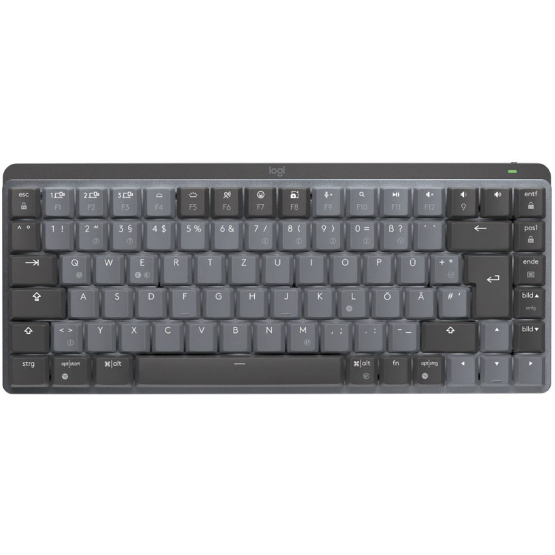 Tastierë Gaming Logitech Master Series MX Mechanical Mini Wireless / QWERTZ - Gri - Figura 2