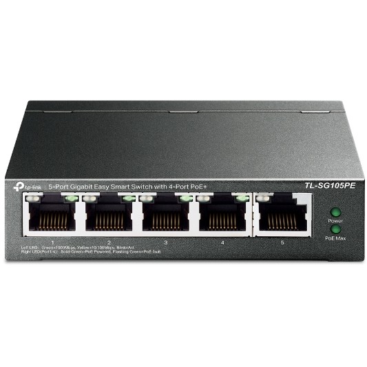 Switch TP-LINK TL-SG105PE, POE 5 porte