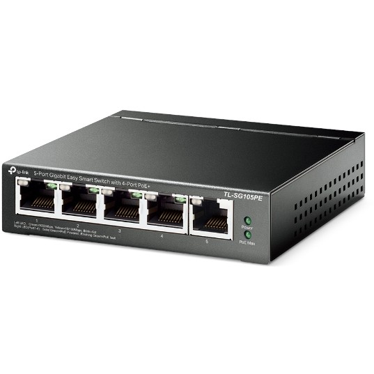 Switch TP-LINK TL-SG105PE, POE 5 porte - Figura 2