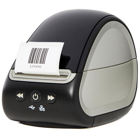 Printer Label për etiketa Dymo Writer 550 Turbo / 300dpi / USB / LAN / e zezë dhe hiri - Figura 2