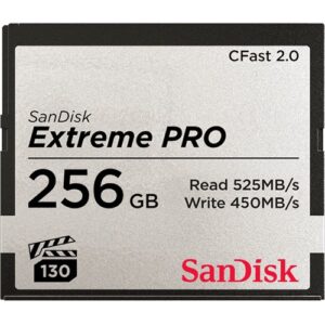 Kartë Memorie SD CARD 256GB SanDisk Extreme Pro 525MB/s CFast 2.0