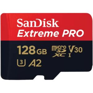 Kartë memorie SD SanDisk Extreme Pro MicroSDXC 128GB 200MB/s +Adapter