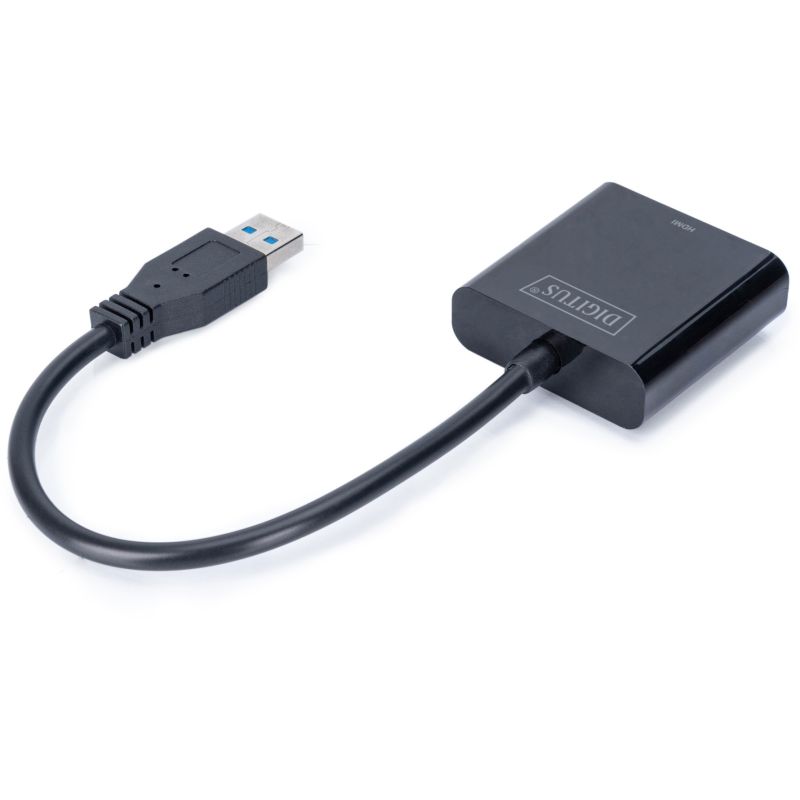 Adapter USB DIGITUS 3.0 në HDMI / deri në 1080p/1920×1080 - Zezë - Figura 3