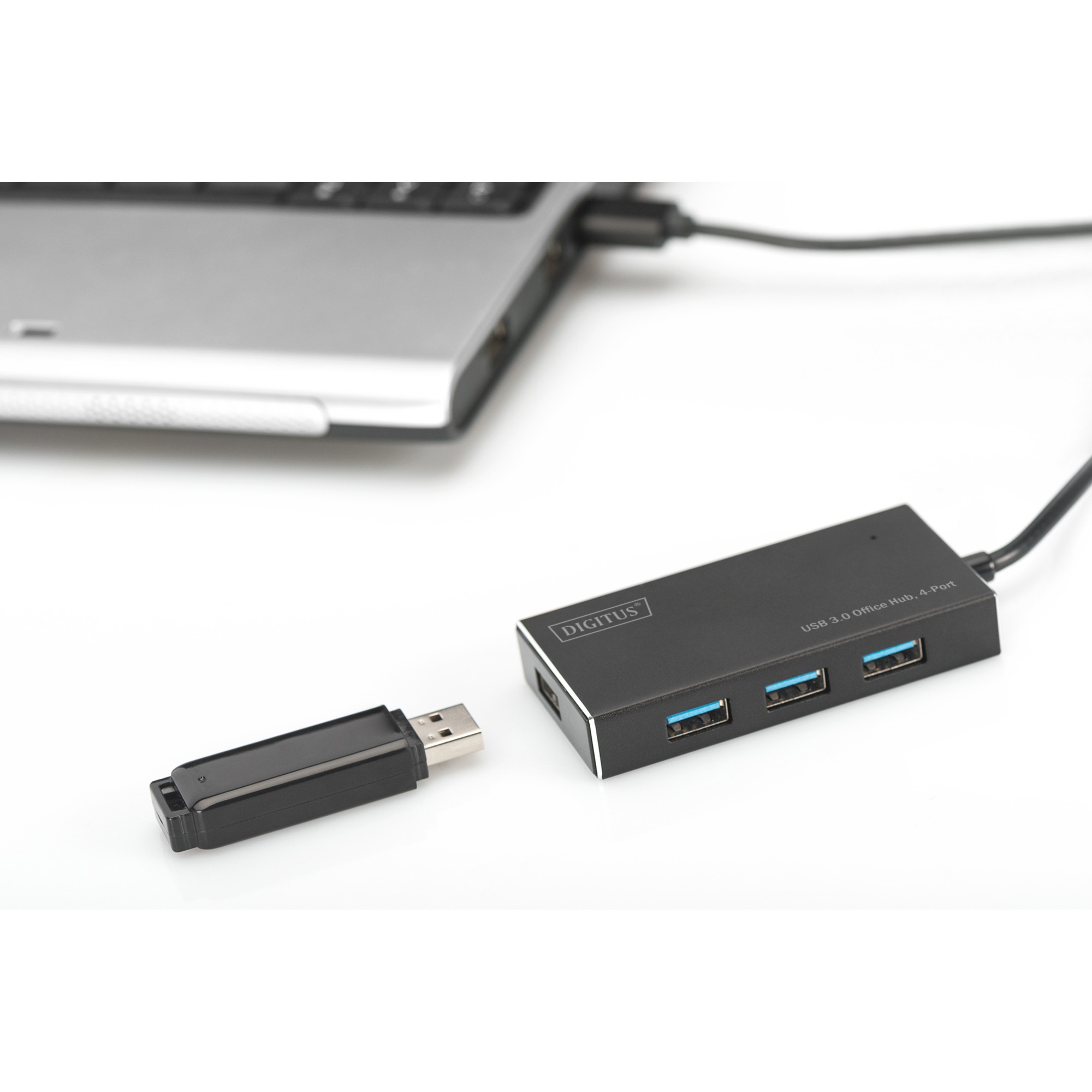 Hub USB Digitus DA-70240-1, 4 porte USB 3.0 - Figura 3