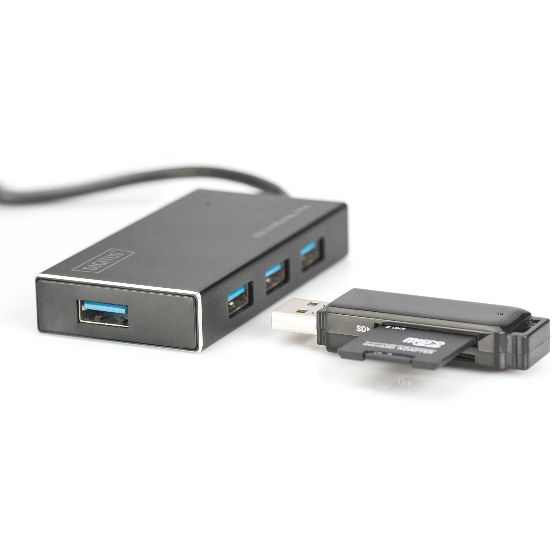Hub USB Digitus DA-70240-1, 4 porte USB 3.0 - Figura 4