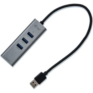 HUB USB DIGITUS 3.0 në USB 3.0 / 3‑Port - Gri