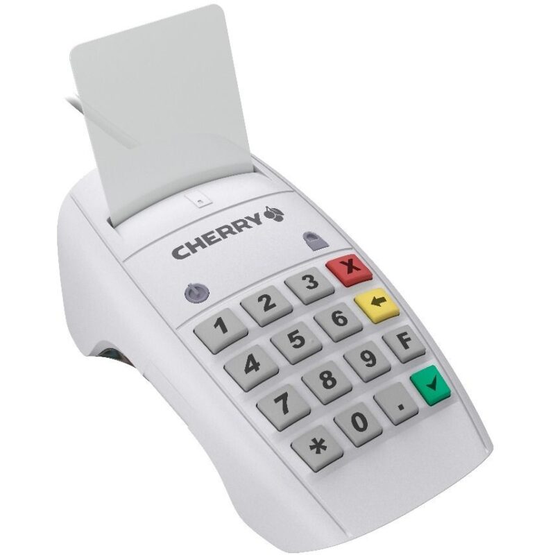 Tastierë me kabllo Cherry Advanced Performance Line SmartTerminal ST-2100UG - Tastatur - 16 Tasten - E bardhë