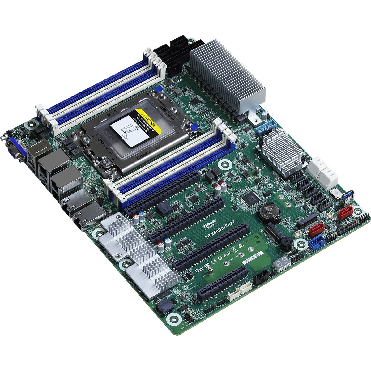 Pllakë Amë MB Server TR4 ASRock Rack TRX40D8-2N2T - Figura 2