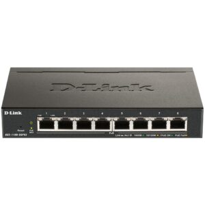 Switch D-Link DGS-1100-08PV2, Managed , L2/L3, Gigabit Ethernet (10/100/1000), (PoE), 8 porte