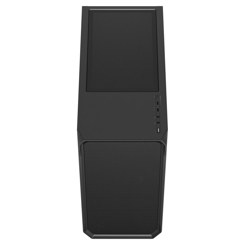 Kasë Midi Fractal Design Focus 2 Window – Zezë - Figura 3