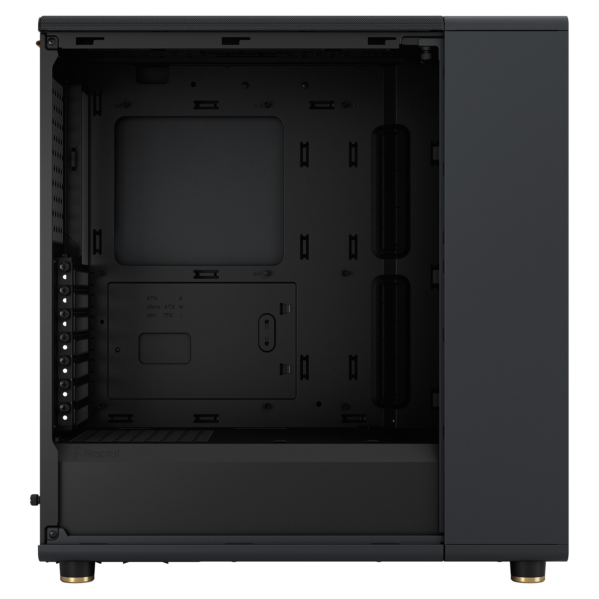 Kasë Midi Fractal Design North Mesh Window - Zezë - Figura 5