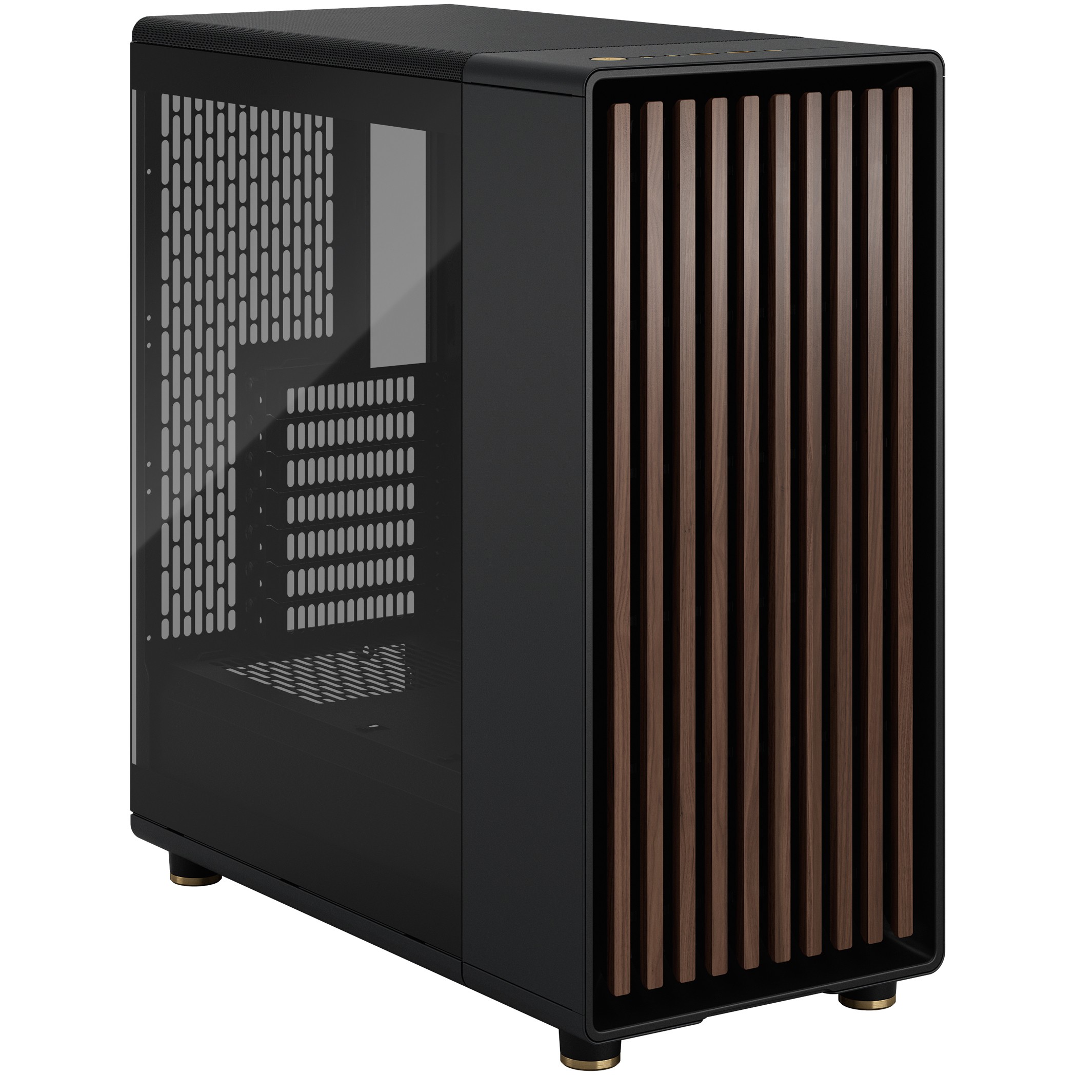 Kasë Fractal Design North Charcoal Window Clear Midi Tower - Zezë - Figura 5