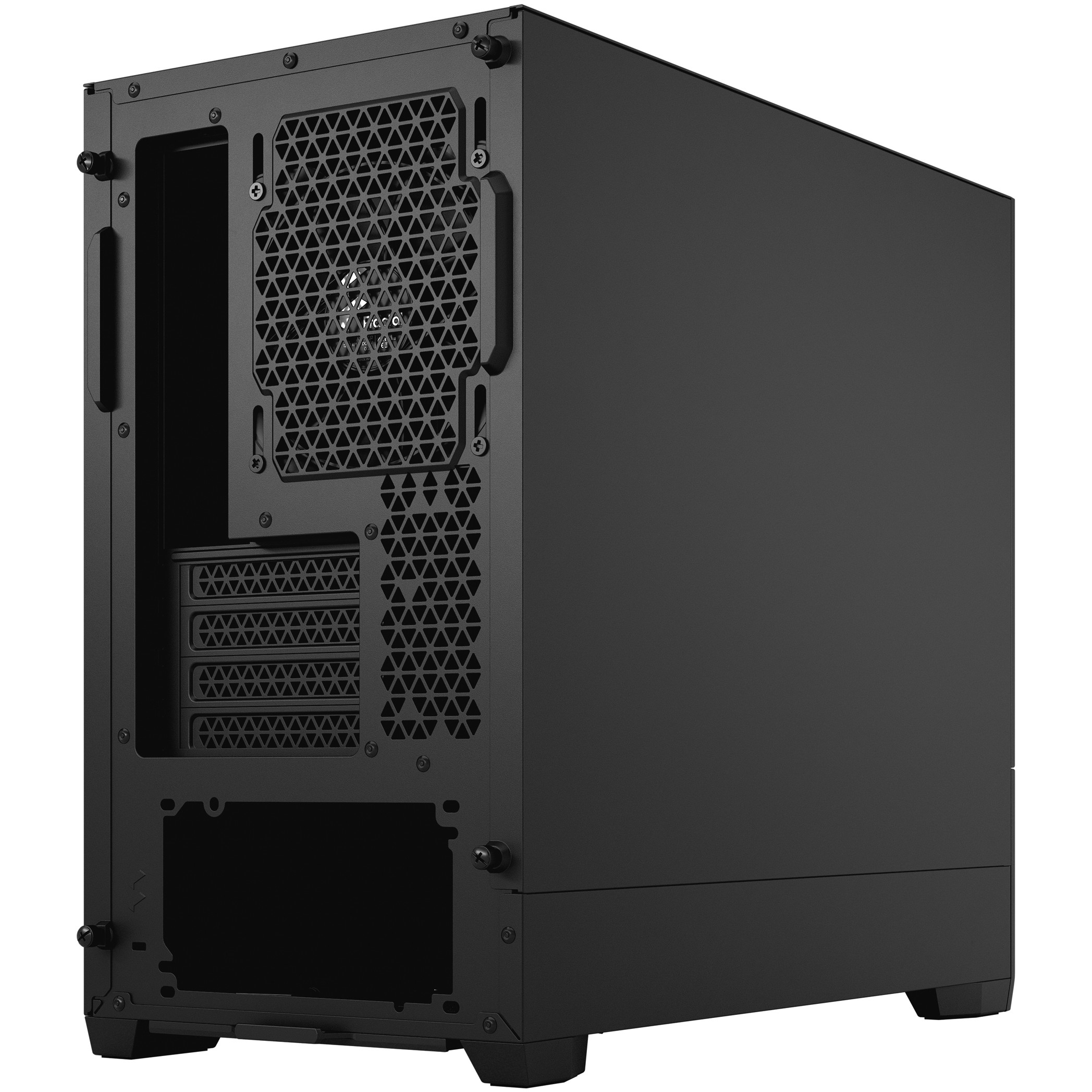 Kasë Fractal Design Pop Mini Silent Solid Midi Tower - Zezë - Figura 3