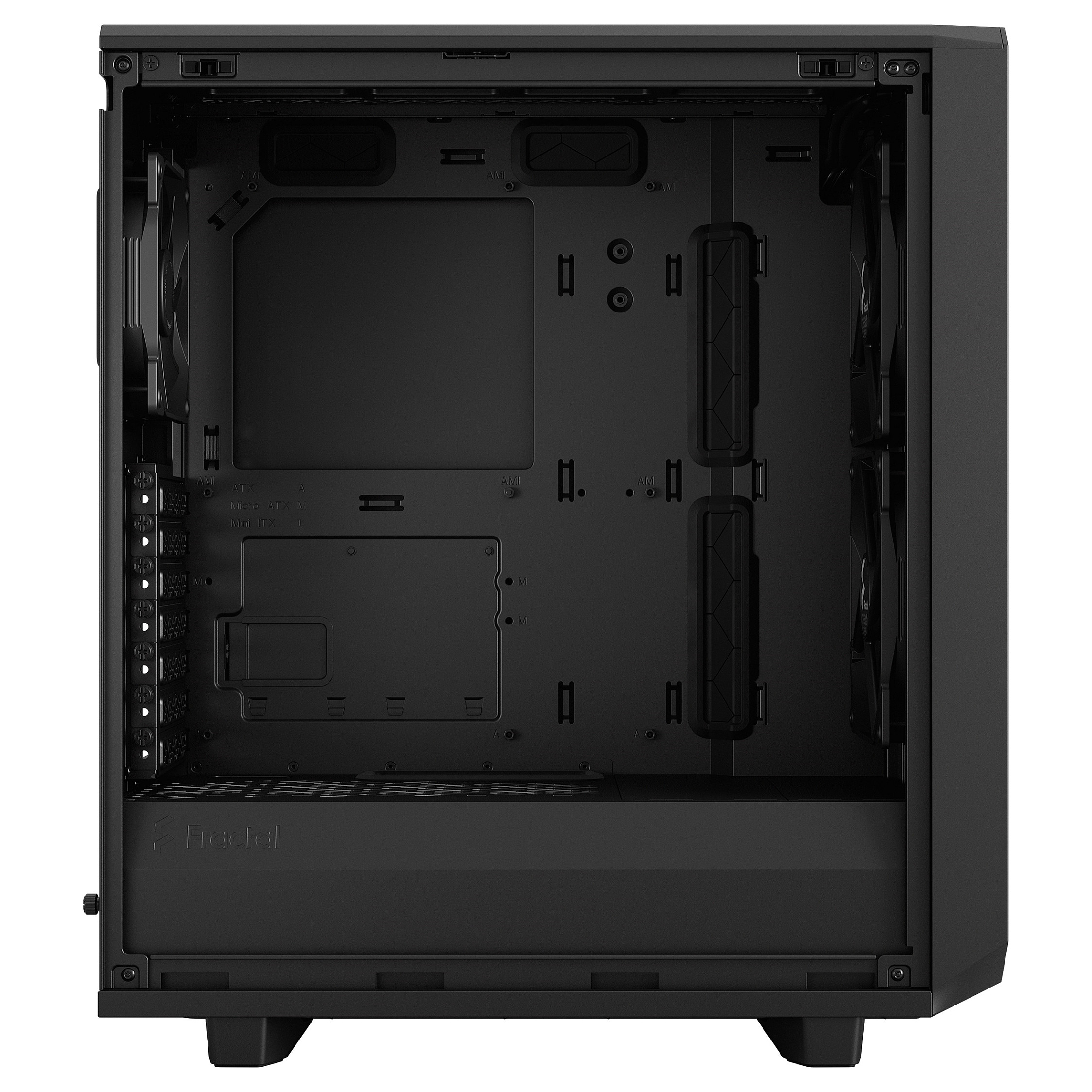 Kasë Fractal Design Meshify 2 Compact – Zezë - Figura 5