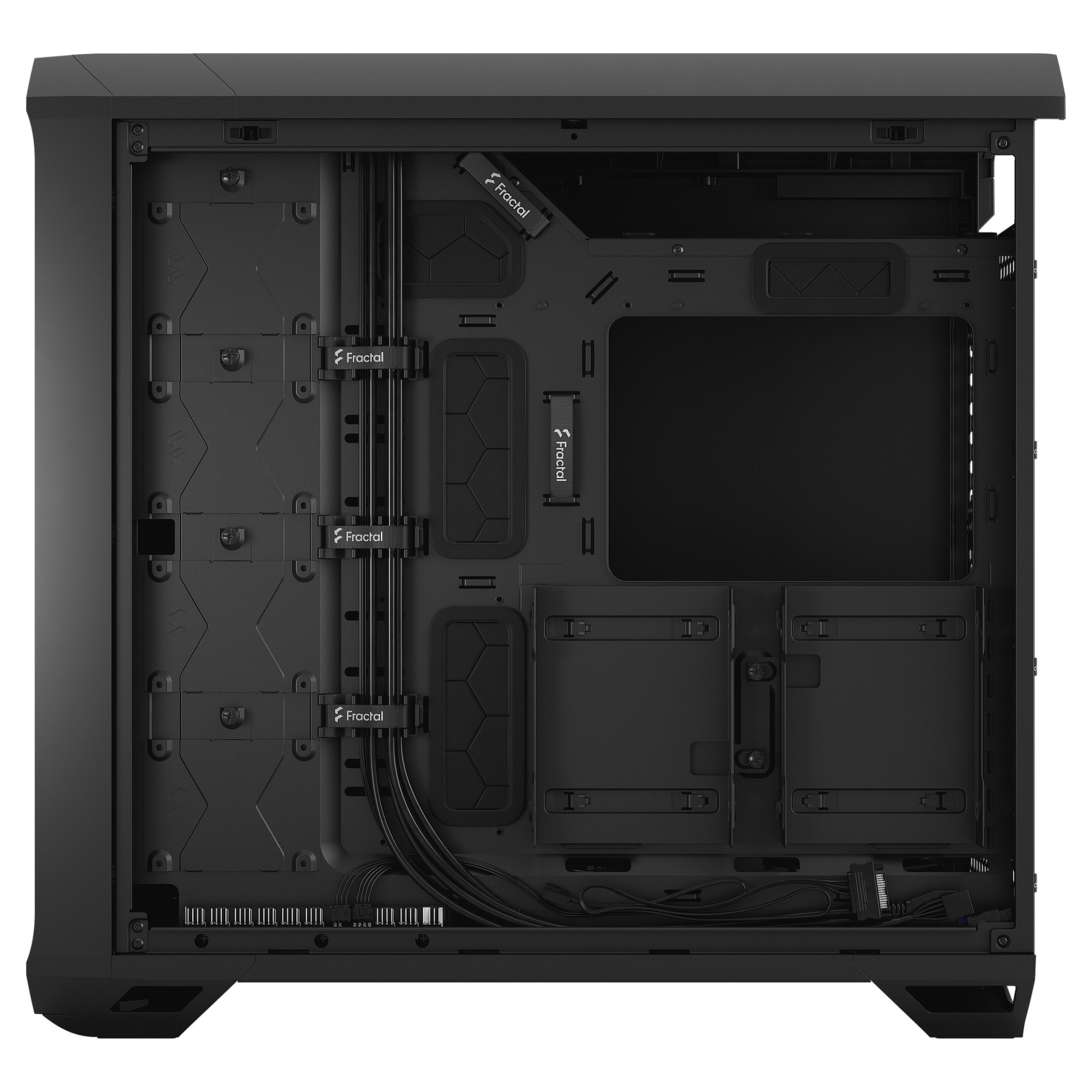 Kasë Midi Tower Fractal Design Torrent – Zezë - Figura 4
