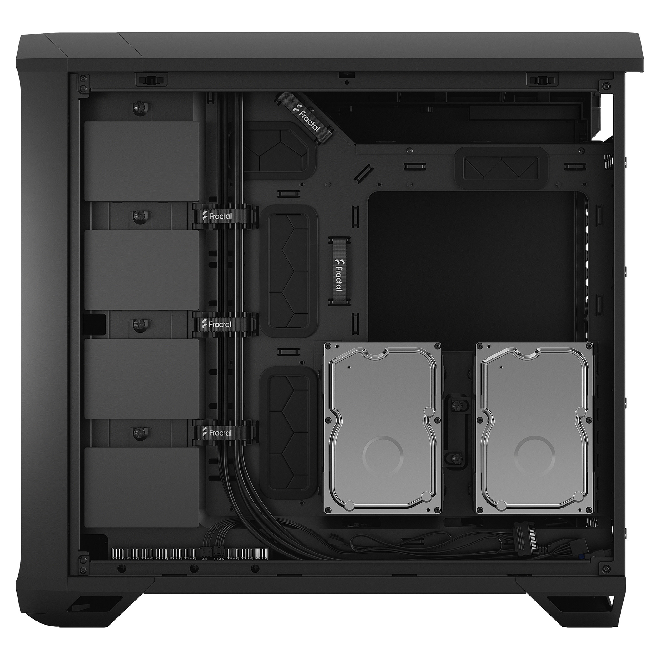 Kasë Midi Tower Fractal Design Torrent – Zezë - Figura 5