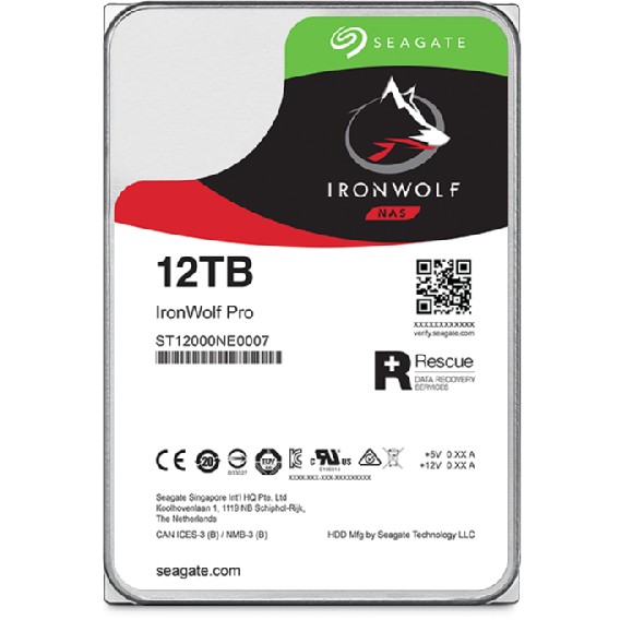 HDD të Brendshëm 12TB Seagate IronWolf Pro ST12000NT001 7200RPM 256MB - Figura 4