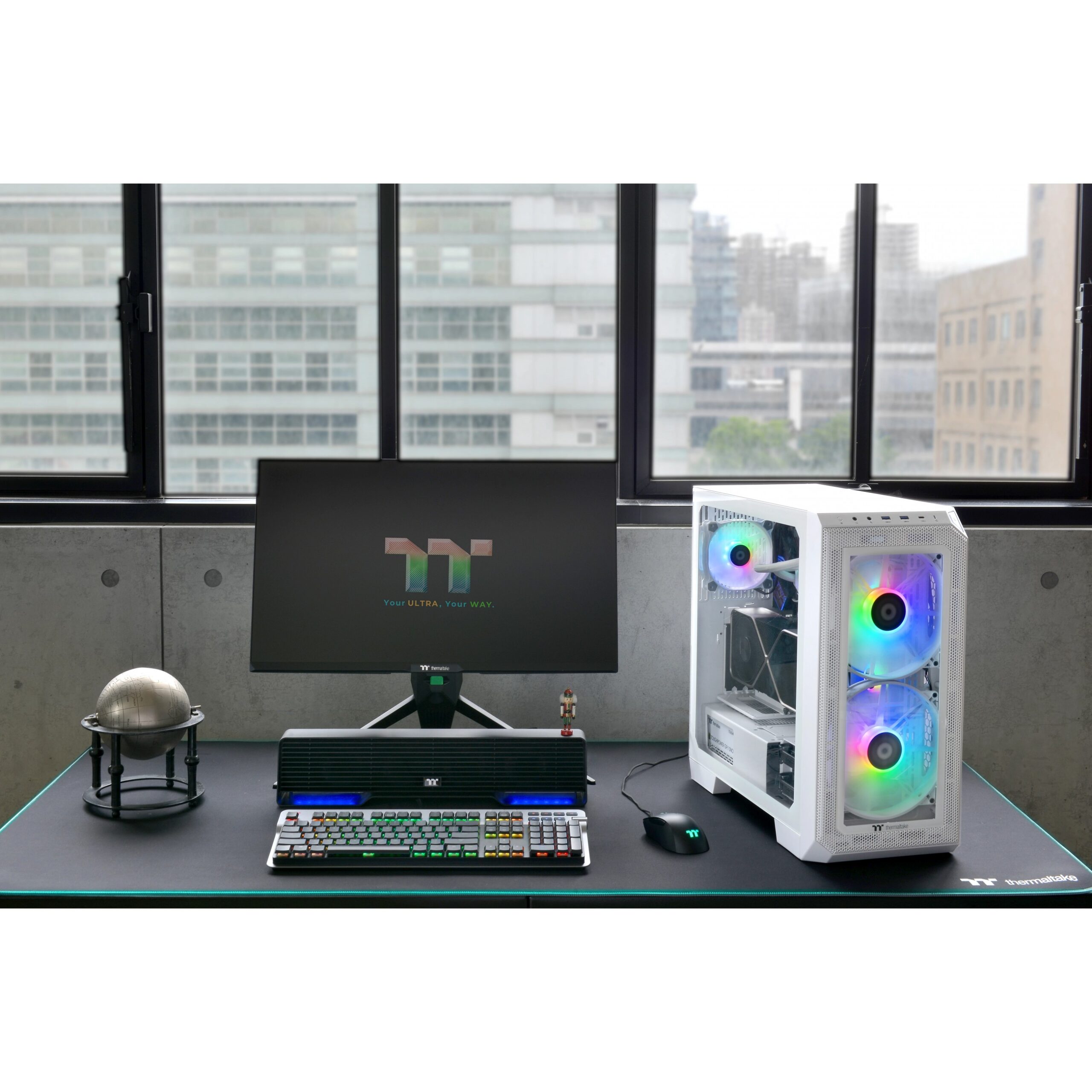 Kasë Thermaltake View 300 MX ARGB Midi Tower - Bardhë - Figura 5