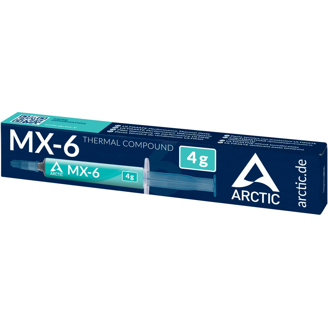 Pastë termike K Arctic MX-6, 4 g, e hirtë - Figura 2