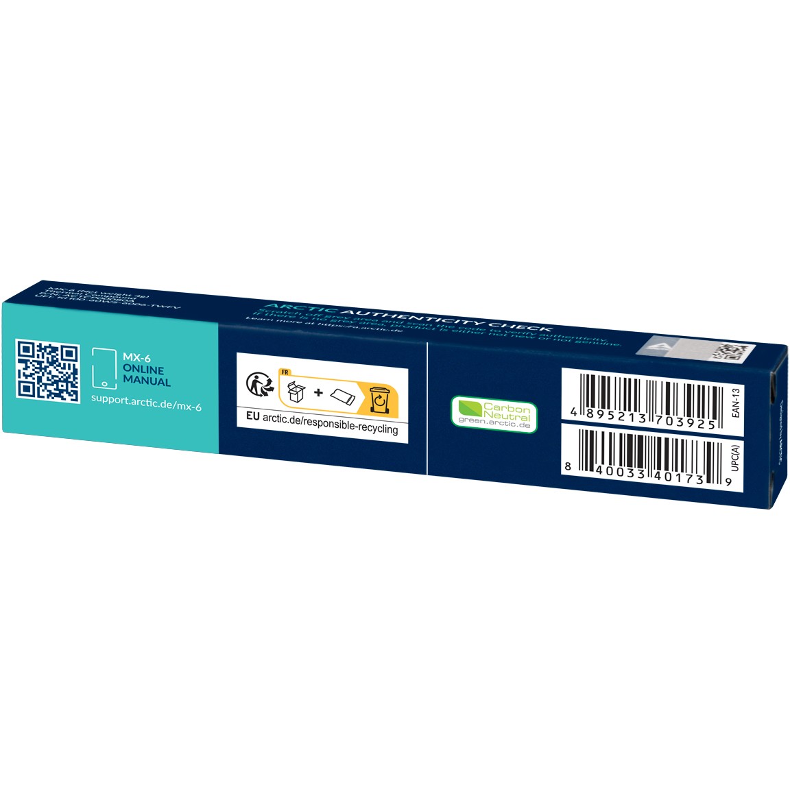 Pastë termike K Arctic MX-6, 4 g, e hirtë - Figura 3