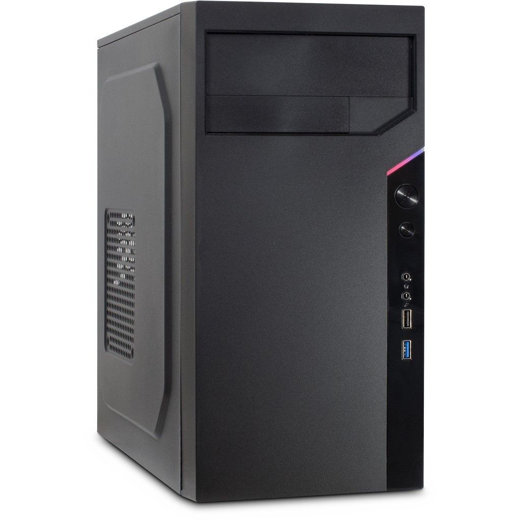 Kasë Inter-Tech IT-6505 Reto Micro Tower ATX - Zezë