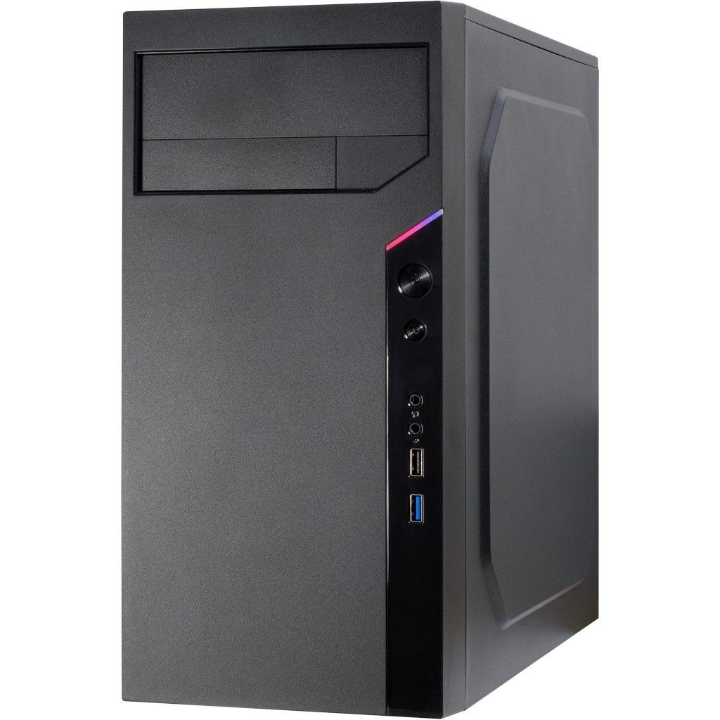 Kasë Inter-Tech IT-6505 Reto Micro Tower ATX - Zezë - Figura 3