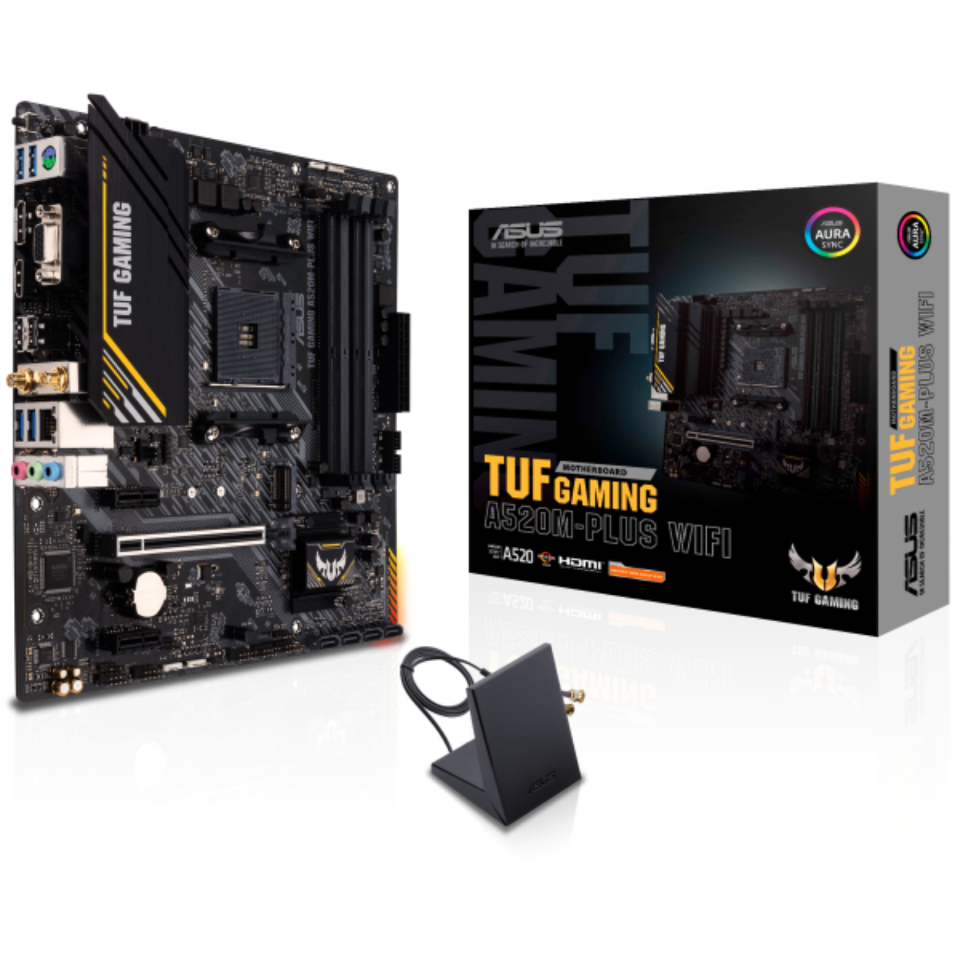 Pllakë Amë AMD AM4 ASUS TUF Gaming A520M-PLUS / DDR4 / microATX